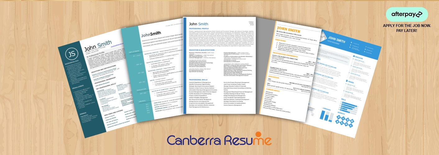 Canberra | Tailored Premium CVs Written | Client Centric